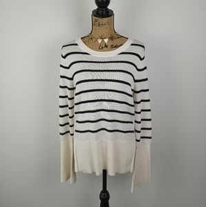 Vintage Knit Bell Bottom Sleeve Top